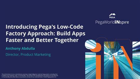 question what is a benefit of pega platform tm low code development
