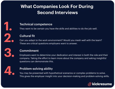questions asked in a second interview