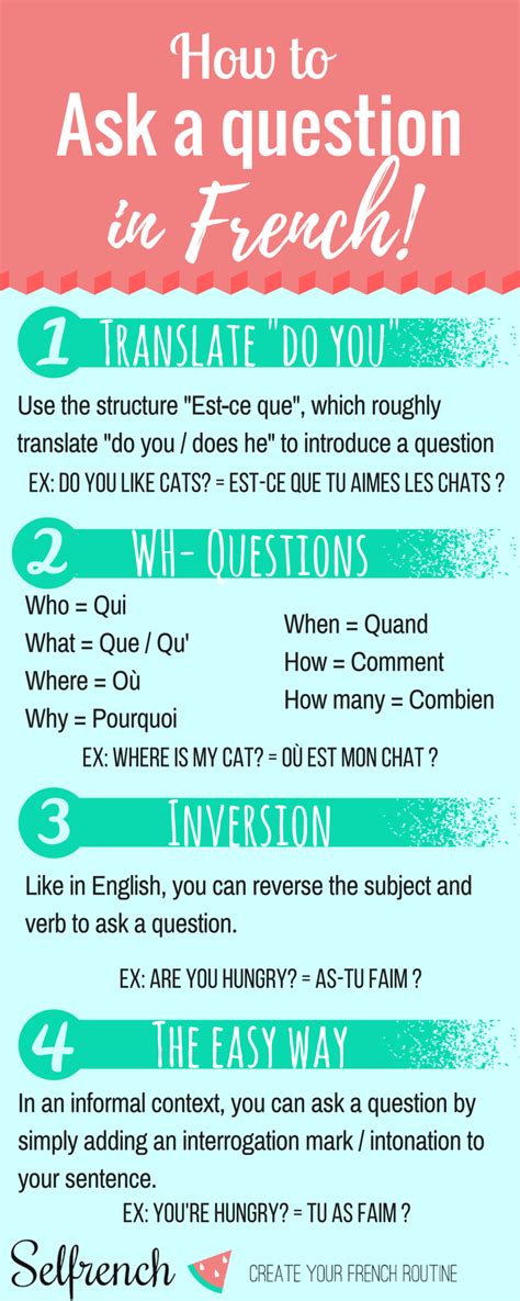 questions in french examples with answers