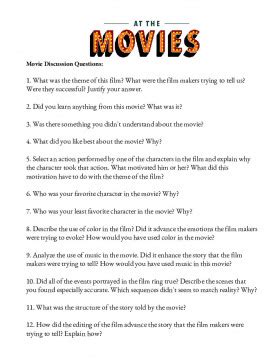 questions to ask after watching a documentary