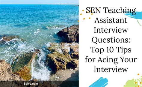 questions to ask at a sen teaching assistant interview