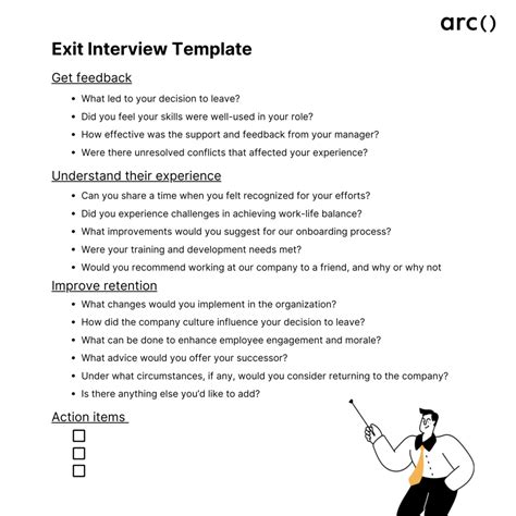 questions to ask in an exit interview for interns
