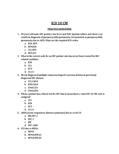 quiz questions mock test