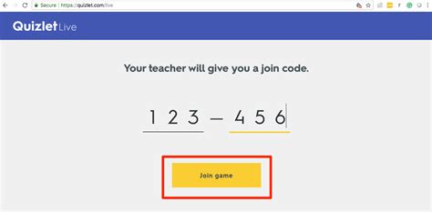 quizlet join code