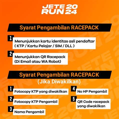 Alternatif Pengambilan Racepack