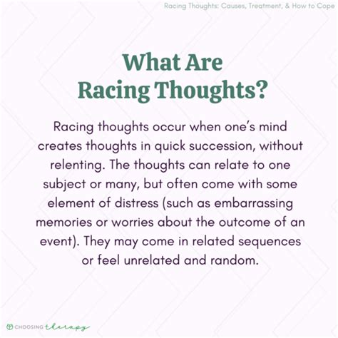 racing thoughts while pregnant