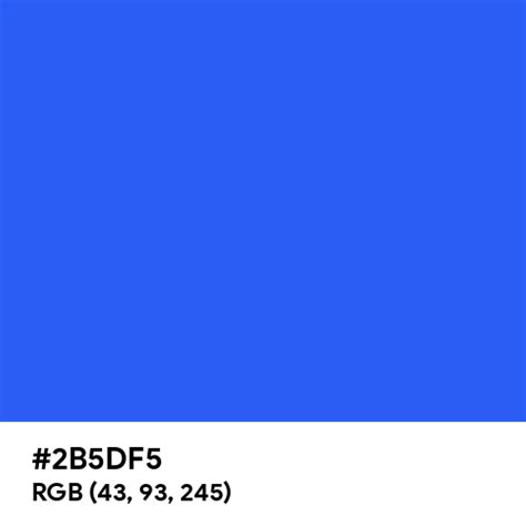 radiant blue color code