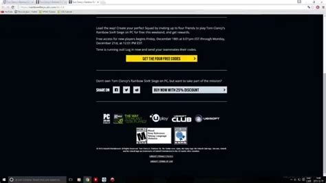 rainbow six siege activation code