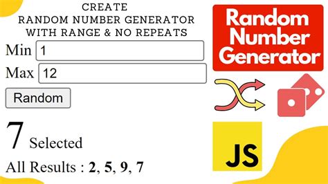 random number generator no repeats javascript