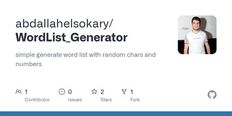 random word list github