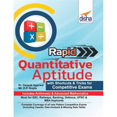 rapid quantitative aptitude with shortcut tricks for competitive exams