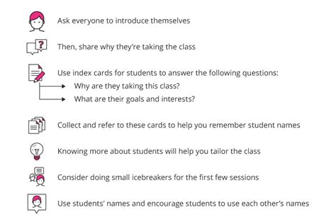 rapport examples for students