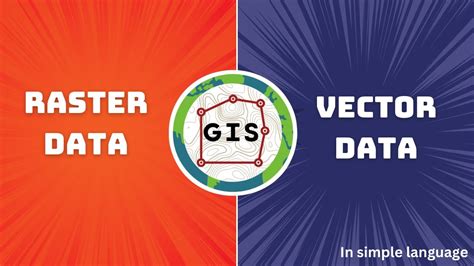 raster data and vector data difference in hindi