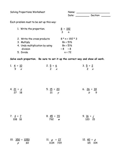 ratio and proportion problems with answers pdf