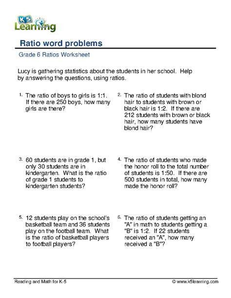 ratio related problems with solutions