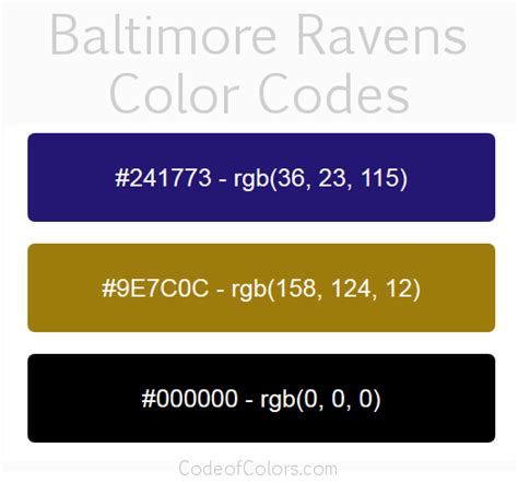 raven blue color code