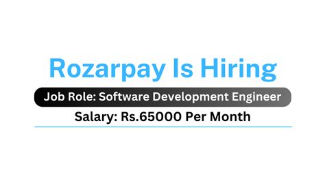 razorpay software development engineer job description