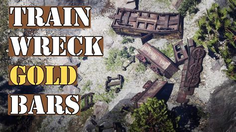 rdr2 how to get gold bars in trainwreck