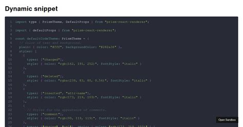 react code snippets mcq