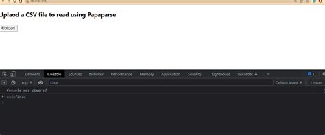 react csv file upload