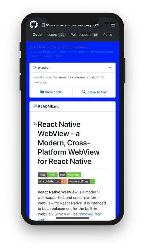 react native webview expo example