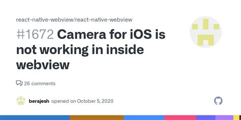 react native webview ios not working