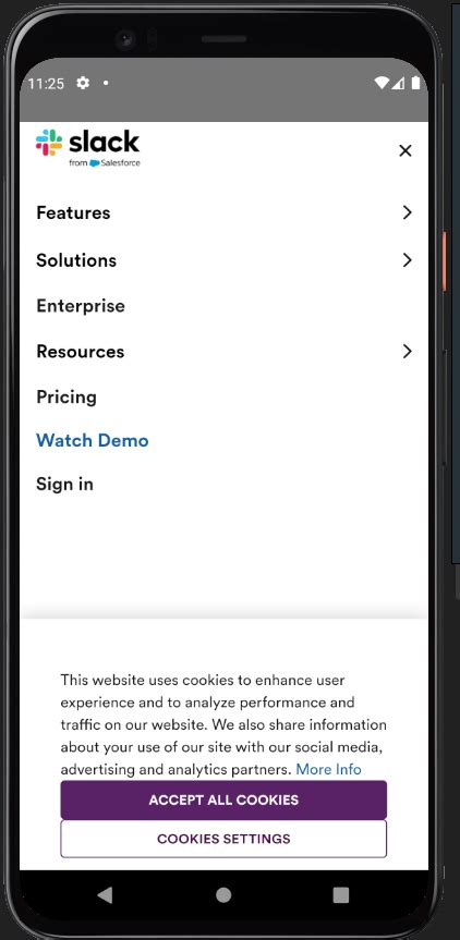 react native webview not working android