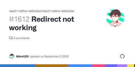 react native webview redirect not working