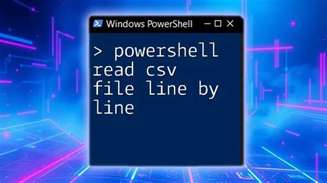 read csv file command line