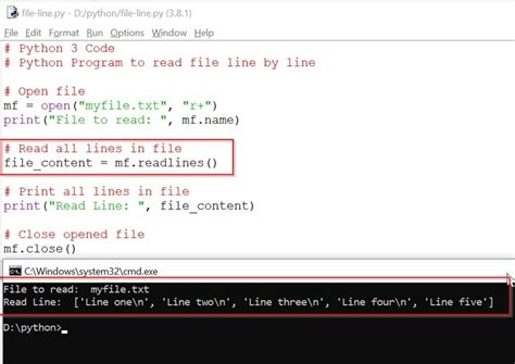 read csv file python line by line