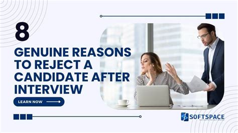 reason to reject interviewee