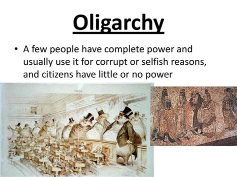 reasons why oligarchy is bad