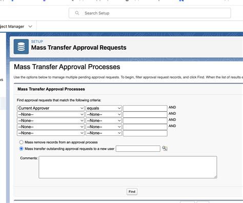 reassign approval process salesforce apex
