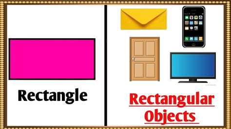 rectangle shape objects name