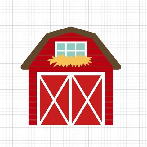 Red Barn Printable