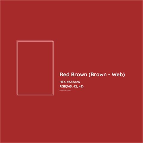 red brown rgb code