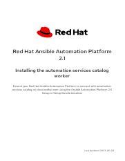 Red Hat Course Catalog