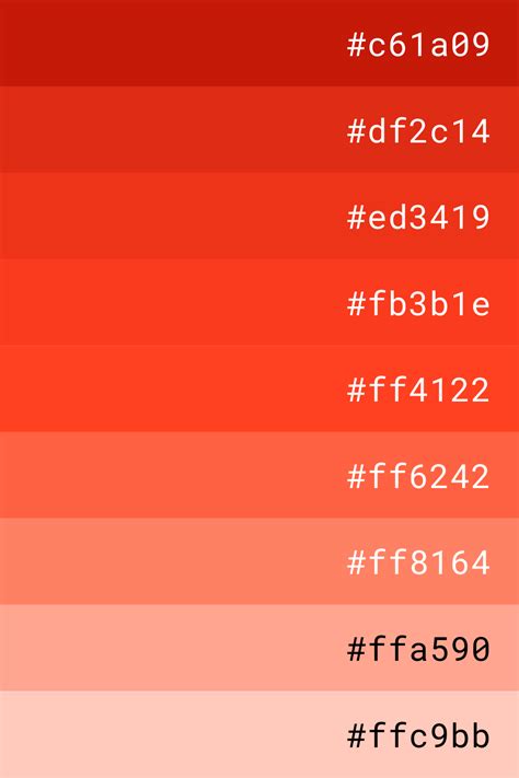 red in hexadecimal code