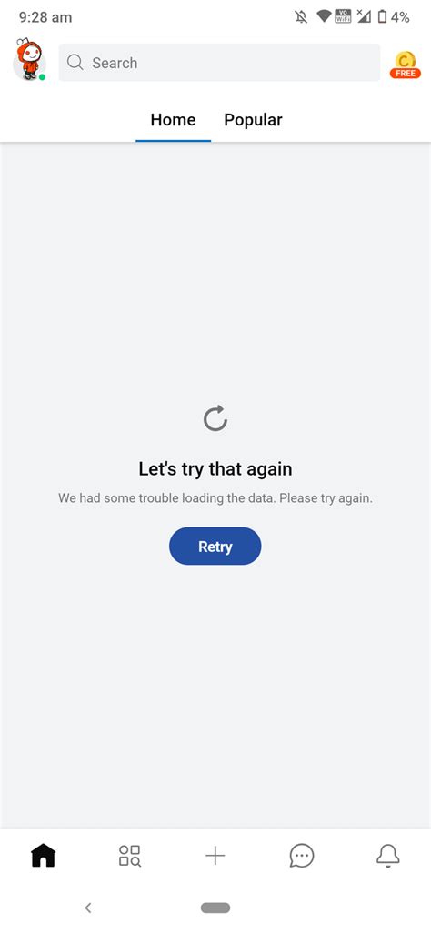 reddit not loading any posts