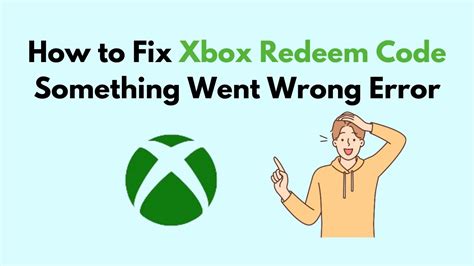 redeem code error