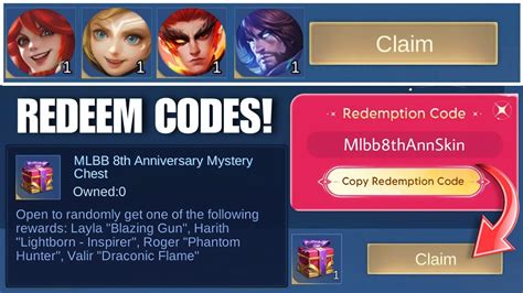 redeem code mlbb new