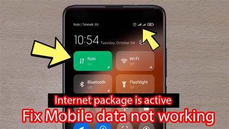 redmi note 10 mobile data not working
