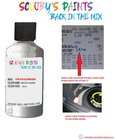 reflex silver paint code