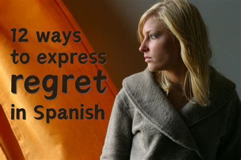 regret means in spanish