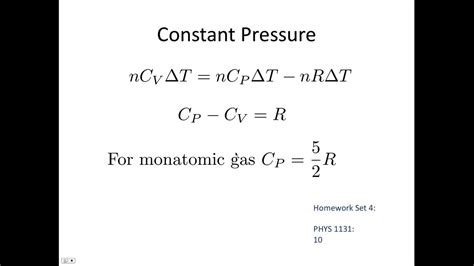 relation between cp and cv