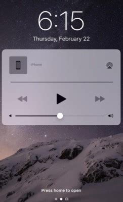 remove apple music widget from lock screen