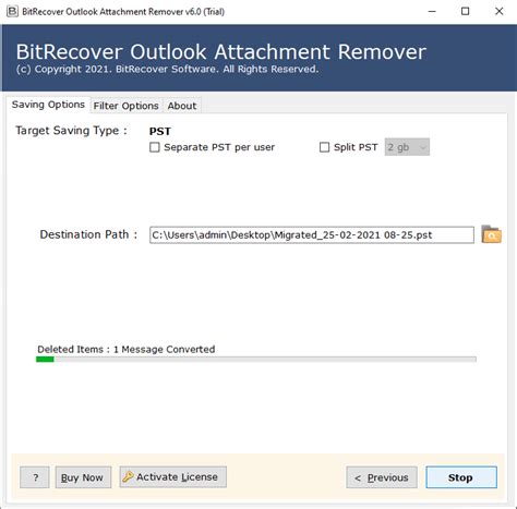 remove attachments from email