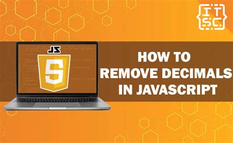 remove decimal point in javascript