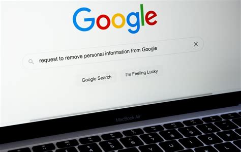 remove my personal data from google