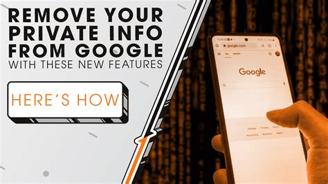 remove my private info from google search
